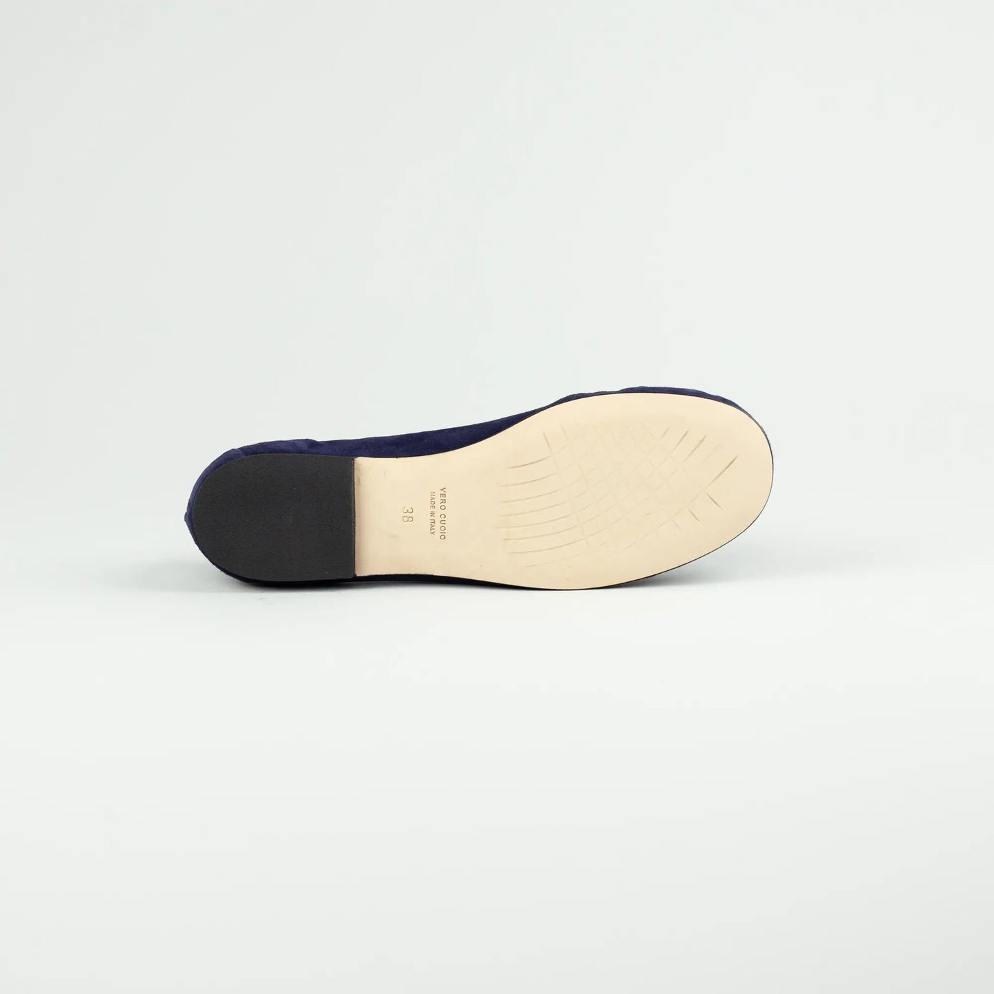 Aruci Loafer Velourleder Blau – Handarbeit Made in Italy