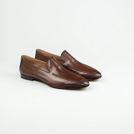 Handgefertigter Leder Loafer aus der Toskana – Herren