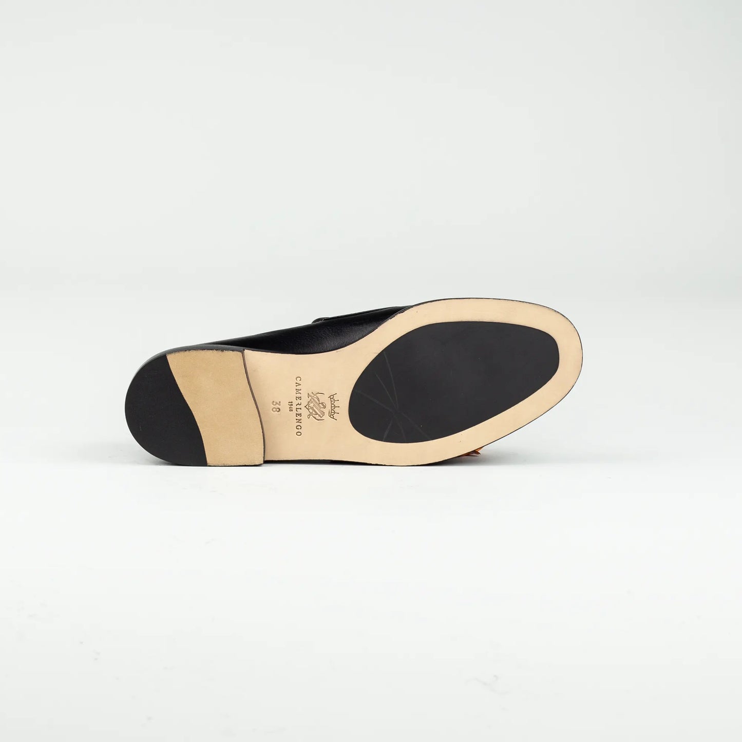 Double Monk Loafer Camerlengo – Schwarz Kalbsleder | Handmade in Italy