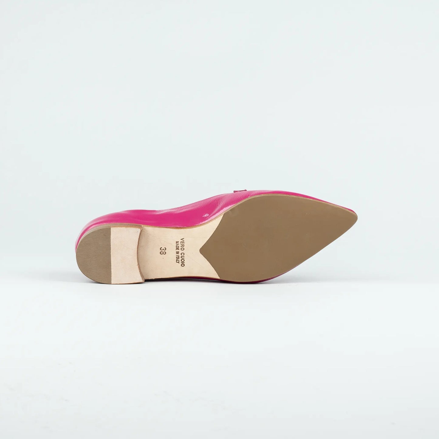 Pasari – Flacher Pump Fuchsia | Butterweich | Handmade Italy