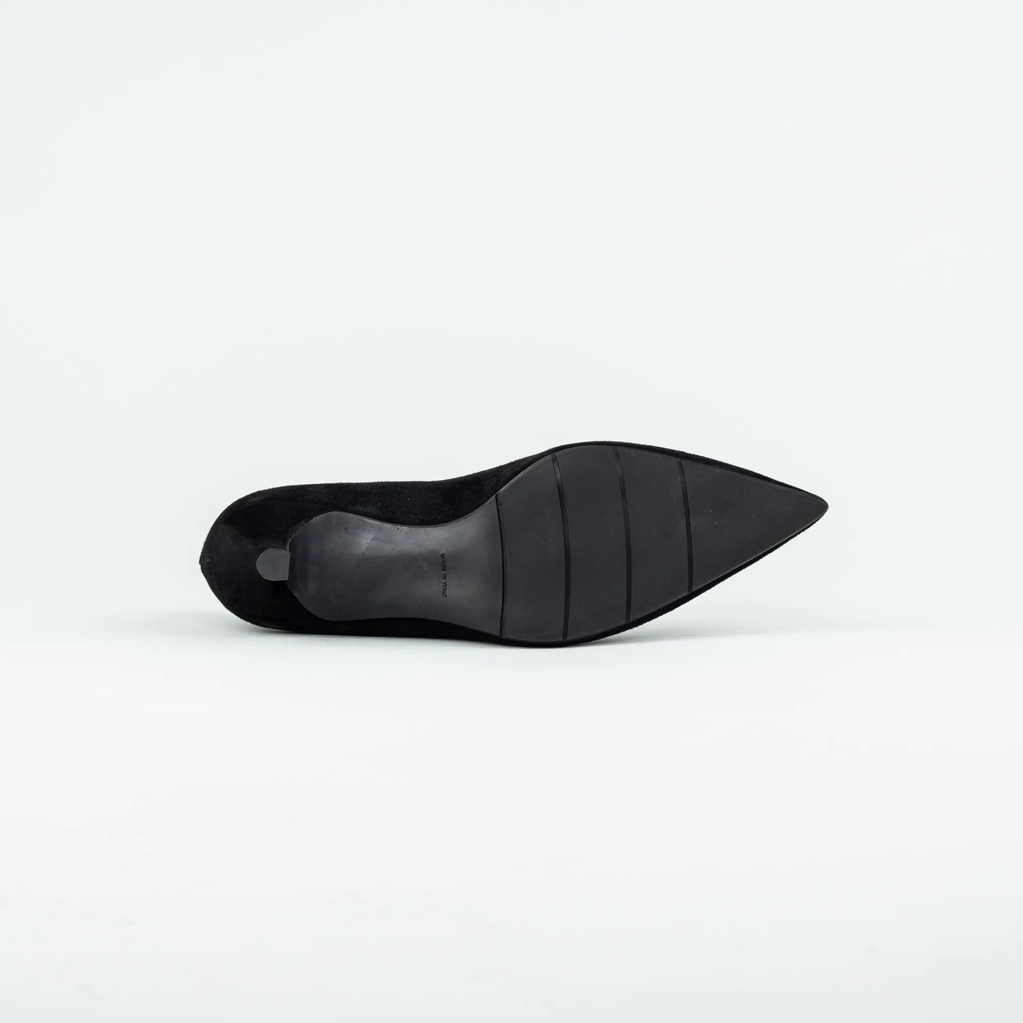 Aruci – Pumps Schwarz Wildleder | 5 cm Absatz | Handmade Italy