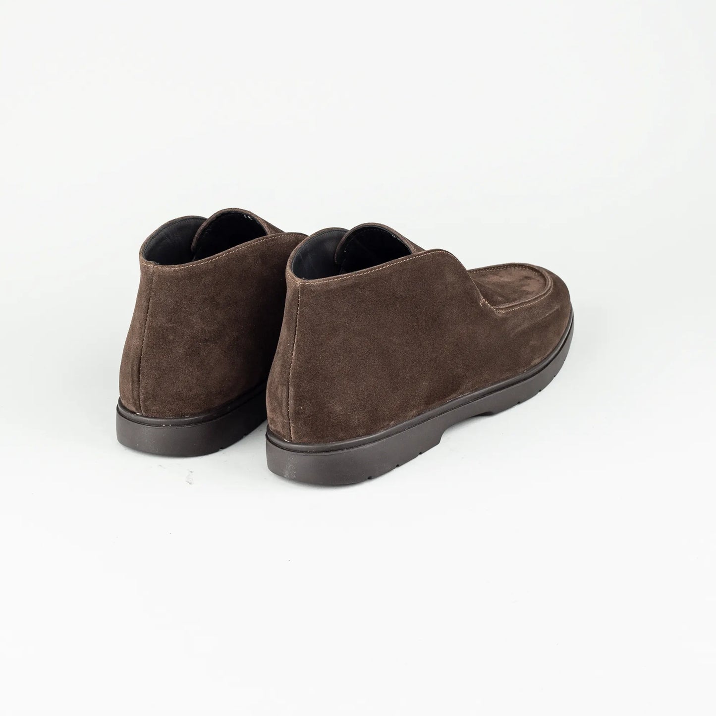 Aruci – Boot Loafer Braun Ziegen Wildleder | Handmade Italy