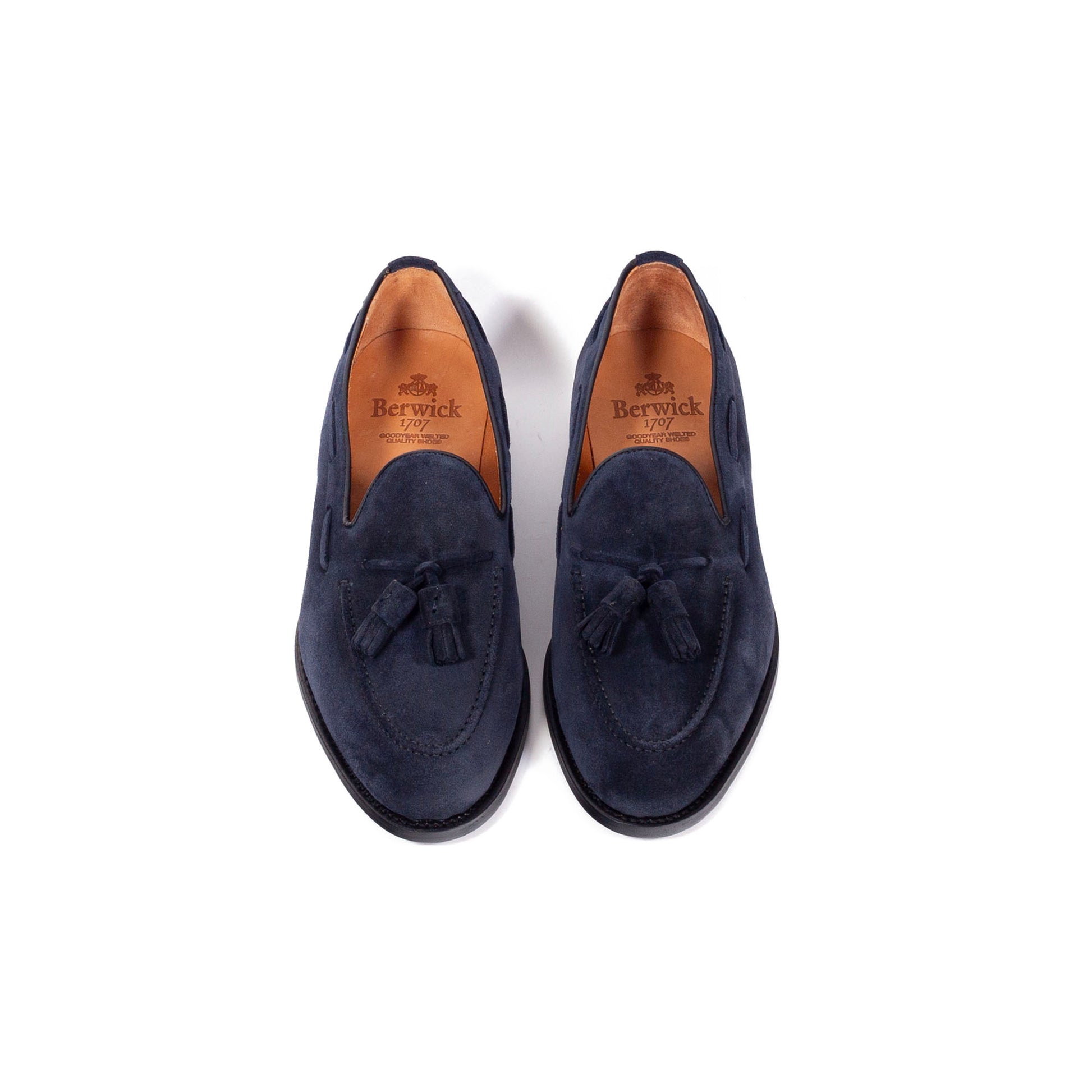 berwick tassel loafer blau