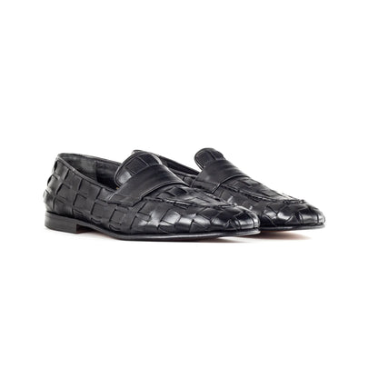 Maurizi - geflochtene Loafer