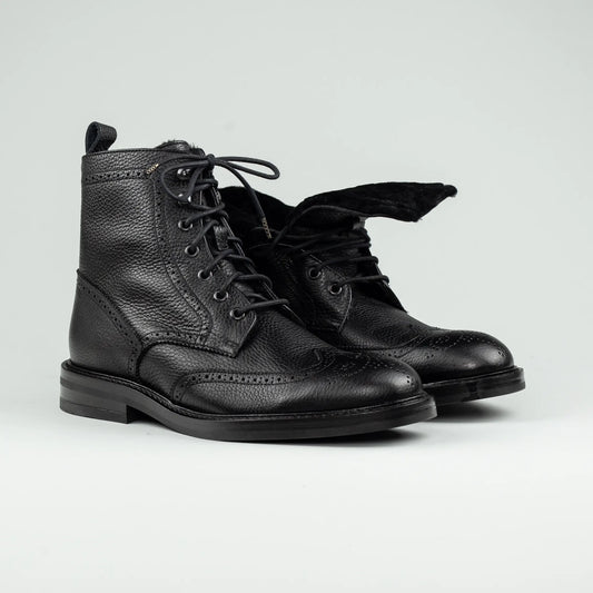 Man.To - Fullbrogue Boot / Lammfell