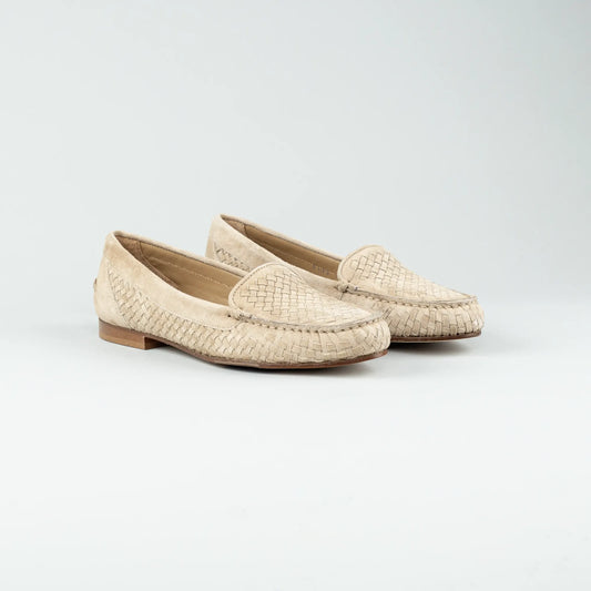 Aruci Loafer – Geflochtenes Velourleder | Ledersohle | Handgefertigt in Italien
