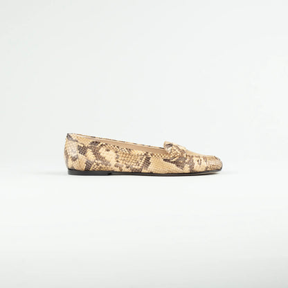 Aruci Loafer Kalbsleder Pythondruck – Handarbeit Made in Italy
