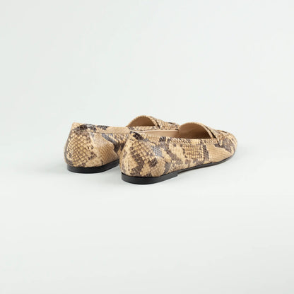 Aruci Loafer Kalbsleder Pythondruck – Handarbeit Made in Italy