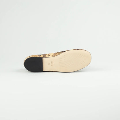 Aruci Loafer Kalbsleder Pythondruck – Handarbeit Made in Italy