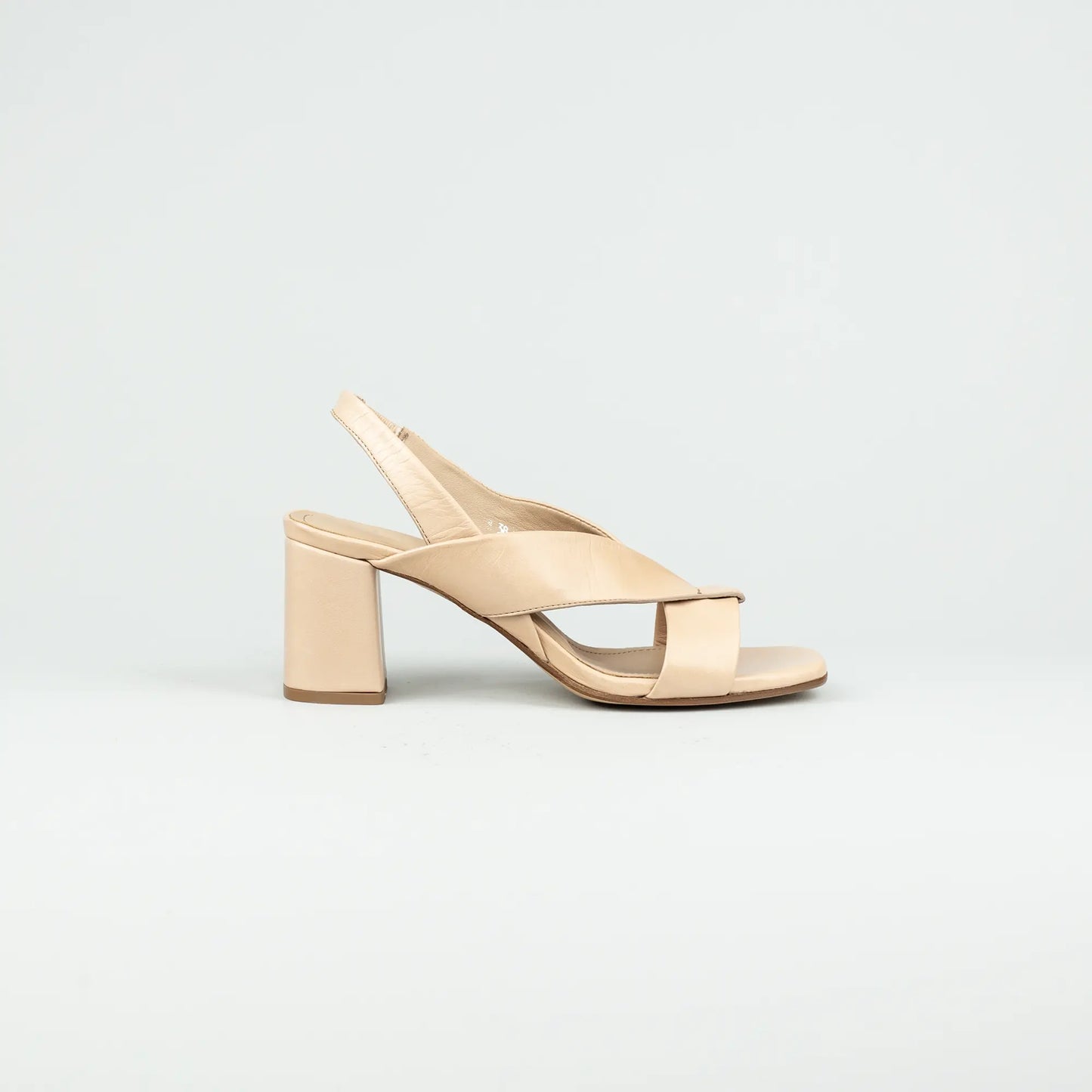Triver Sandalen – Butterweisches Leder Beige/Nude | Handmade in Italy