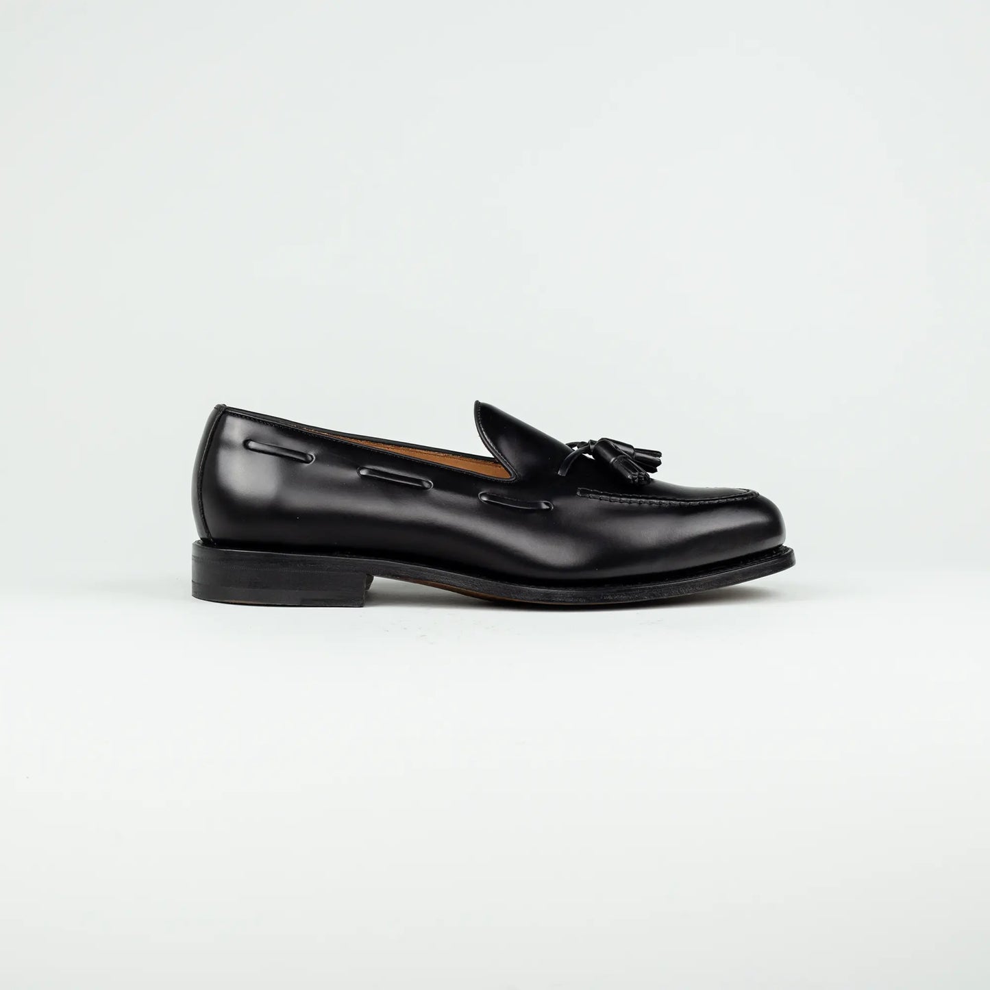 BERWICK Tassel Loafer Schwarz – Goodyear Welted