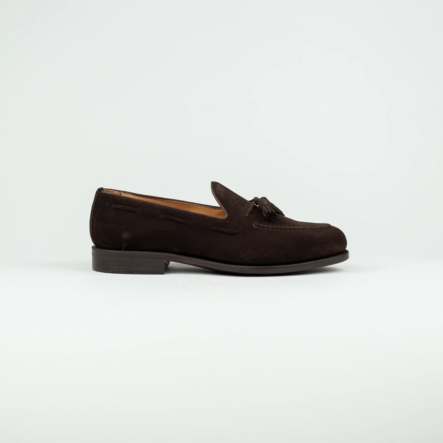 BERWICK Tassel Loafer Braun – Veloursleder Goodyear Welted