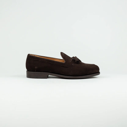 BERWICK Tassel Loafer Braun – Veloursleder Goodyear Welted