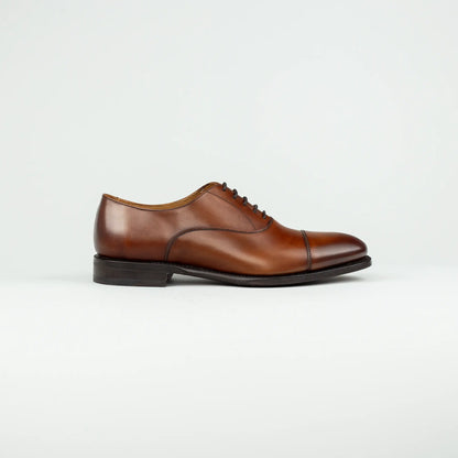 BERWICK Oxford Captoe Cuero – Rahmengenähter Herrenschuh