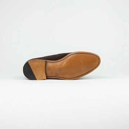 BERWICK Tassel Loafer Braun – Veloursleder Goodyear Welted