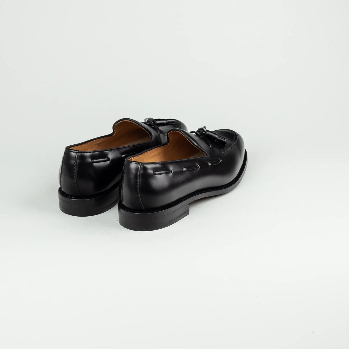 BERWICK Tassel Loafer Schwarz – Goodyear Welted
