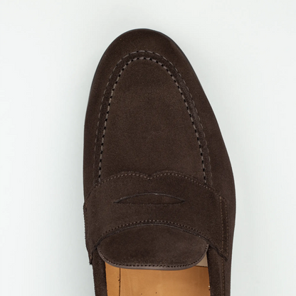 BERWICK Loafer Superbuck – Veloursleder Goodyear Welted