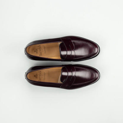 BERWICK Loafer Bordeaux – Hochpoliertes Kalbsleder Goodyear Welted