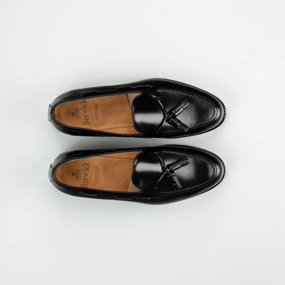 BERWICK Tassel Loafer Schwarz – Goodyear Welted