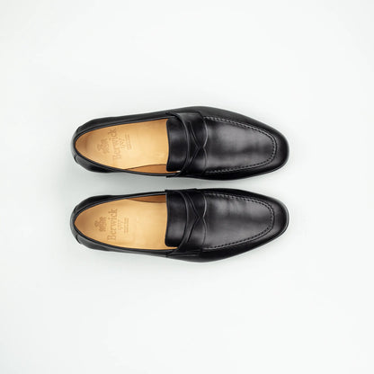 BERWICK Loafer Schwarz – Kalbsleder Blake Verarbeitung | Handmade in Spain | Aruci