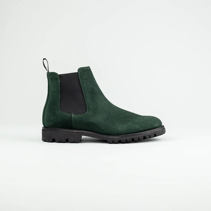Chelsea Boot – Handmade Goodyear Welted | Gebürstetes Kalbsleder & VIBRAM Montana Sohle