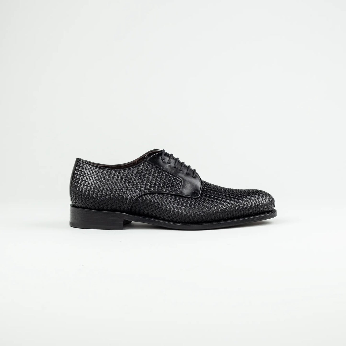 Derby Plain – Handmade Goodyear Welted | Geflochtenes Leder | Aruci