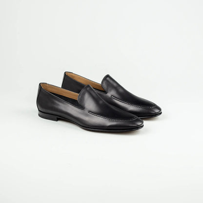 Handgefertigter Leder Loafer aus der Toskana – Herren