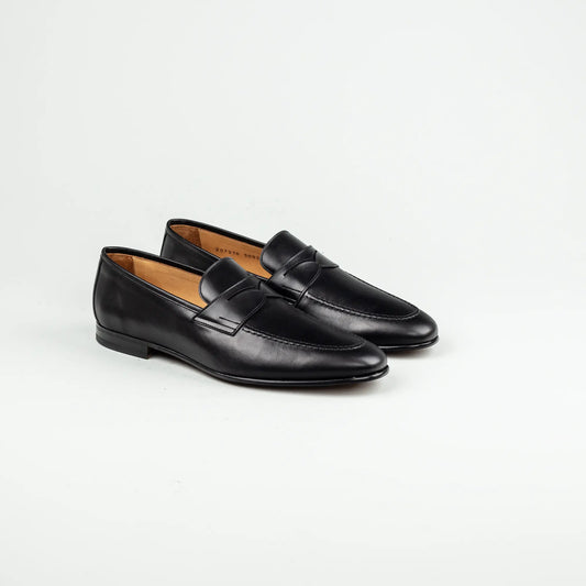 BERWICK Loafer Schwarz – Kalbsleder Blake Verarbeitung | Handmade in Spain | Aruci