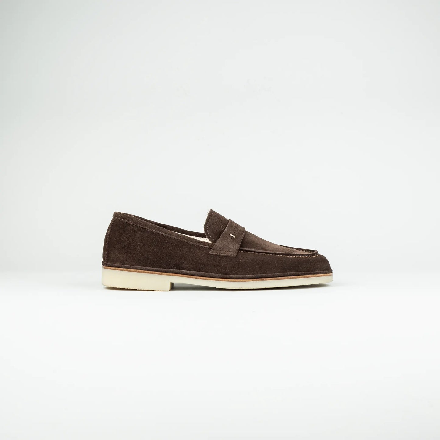 Maurizi Loafer Herren Moro – Veloursleder, Handgefertigt in Italien