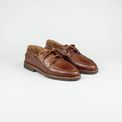 Maurizi Bootschuh Herren Moro – Veloursleder, Handgefertigt in Italien