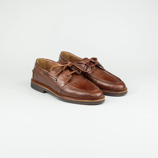 Maurizi Bootschuh Herren Moro – Veloursleder, Handgefertigt in Italien