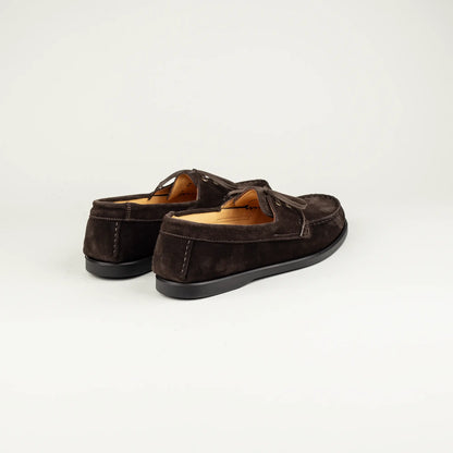 Aruci Bootschuh Herren Moro – Veloursleder, Handgefertigt in Italien