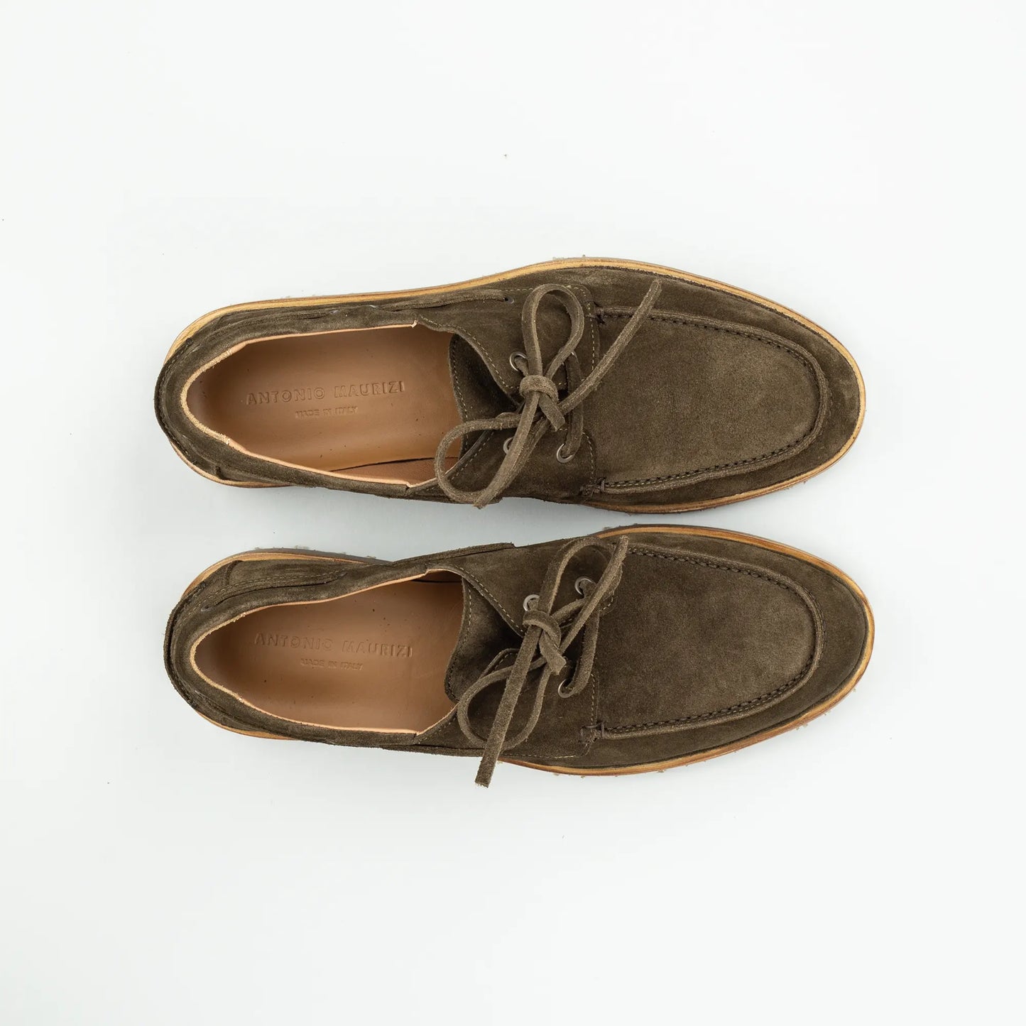 Maurizi Bootschuh Herren – Veloursleder, Handgefertigt in Italien
