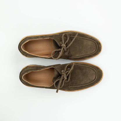 Maurizi Bootschuh Herren – Veloursleder, Handgefertigt in Italien