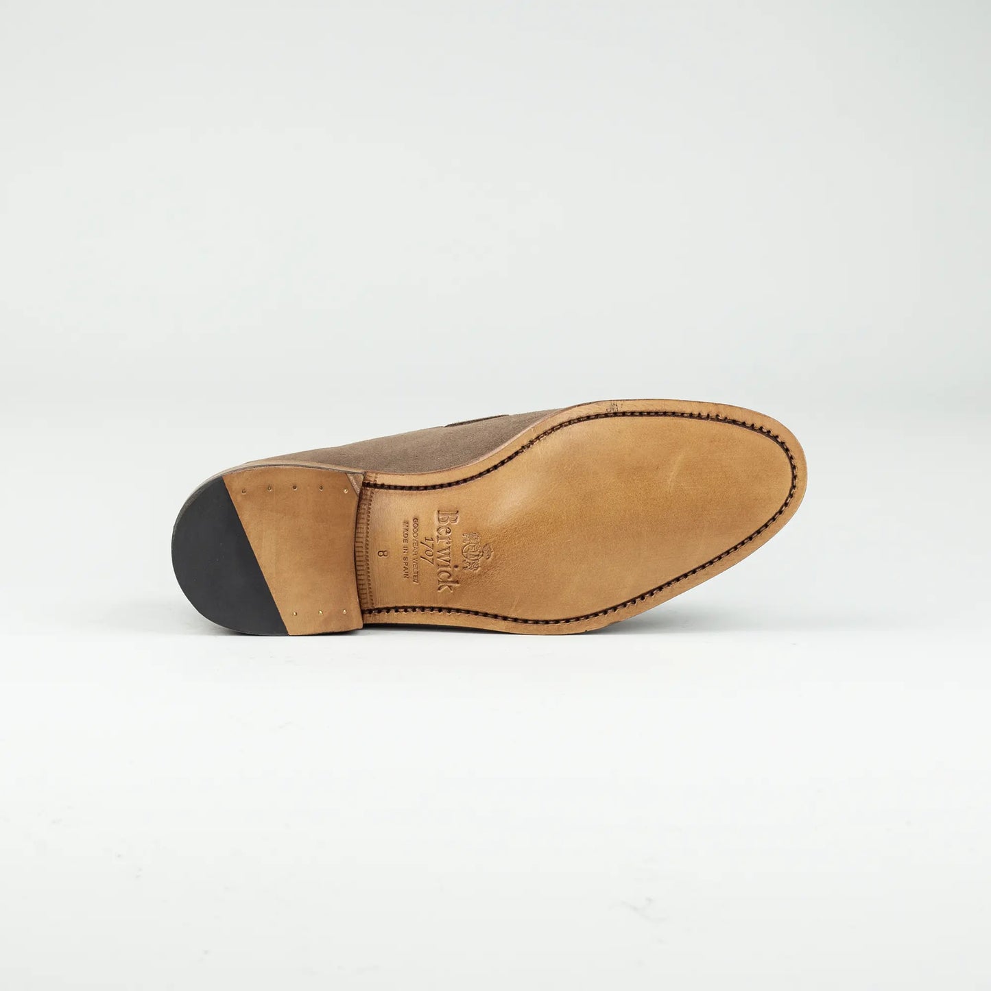 BERWICK Tassel Loafer Taupe – Goodyear Welted