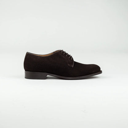Derby – Dunkelbraun Wildleder | Goodyear Welted