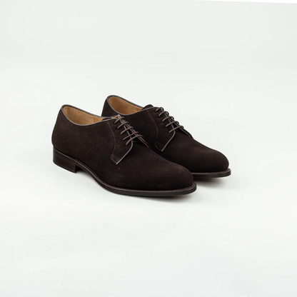 Derby – Dunkelbraun Wildleder | Goodyear Welted