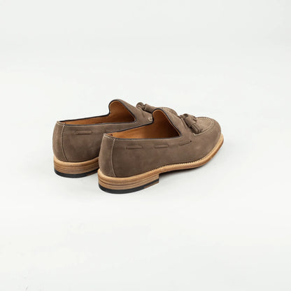 BERWICK Tassel Loafer Taupe – Goodyear Welted