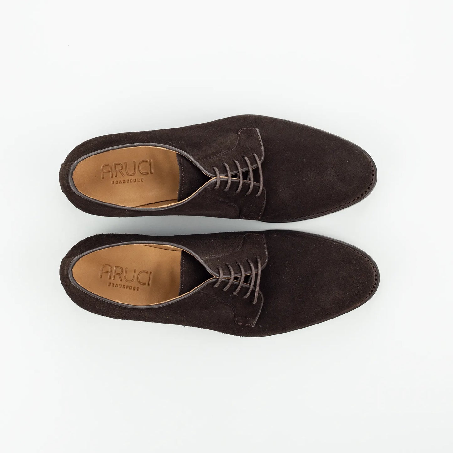 Derby – Dunkelbraun Wildleder | Goodyear Welted