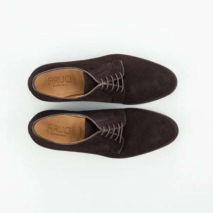 Derby – Dunkelbraun Wildleder | Goodyear Welted