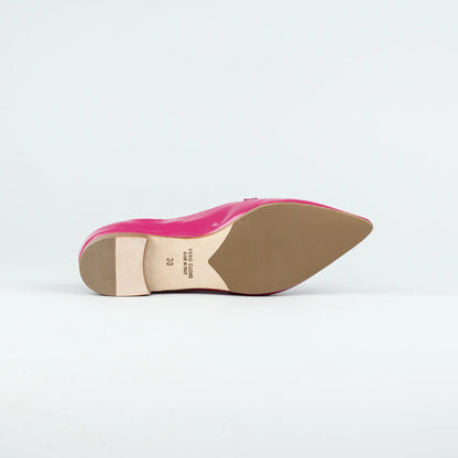 Pasari – Flacher Pump Fuchsia | Butterweich | Handmade Italy