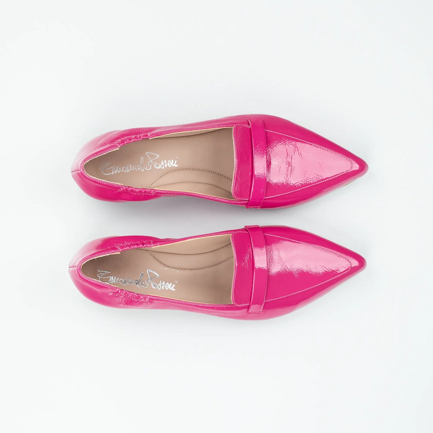 Pasari – Flacher Pump Fuchsia | Butterweich | Handmade Italy