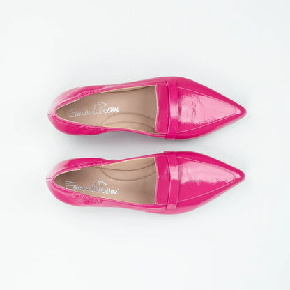 Pasari – Flacher Pump Fuchsia | Butterweich | Handmade Italy
