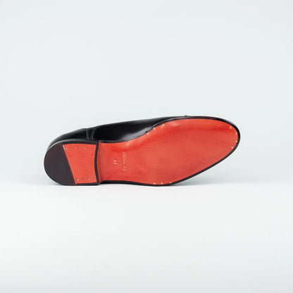 Ortigni – Oxford Captoe | Rotes Lederfutter & Ledersohle | Handmade Toskana