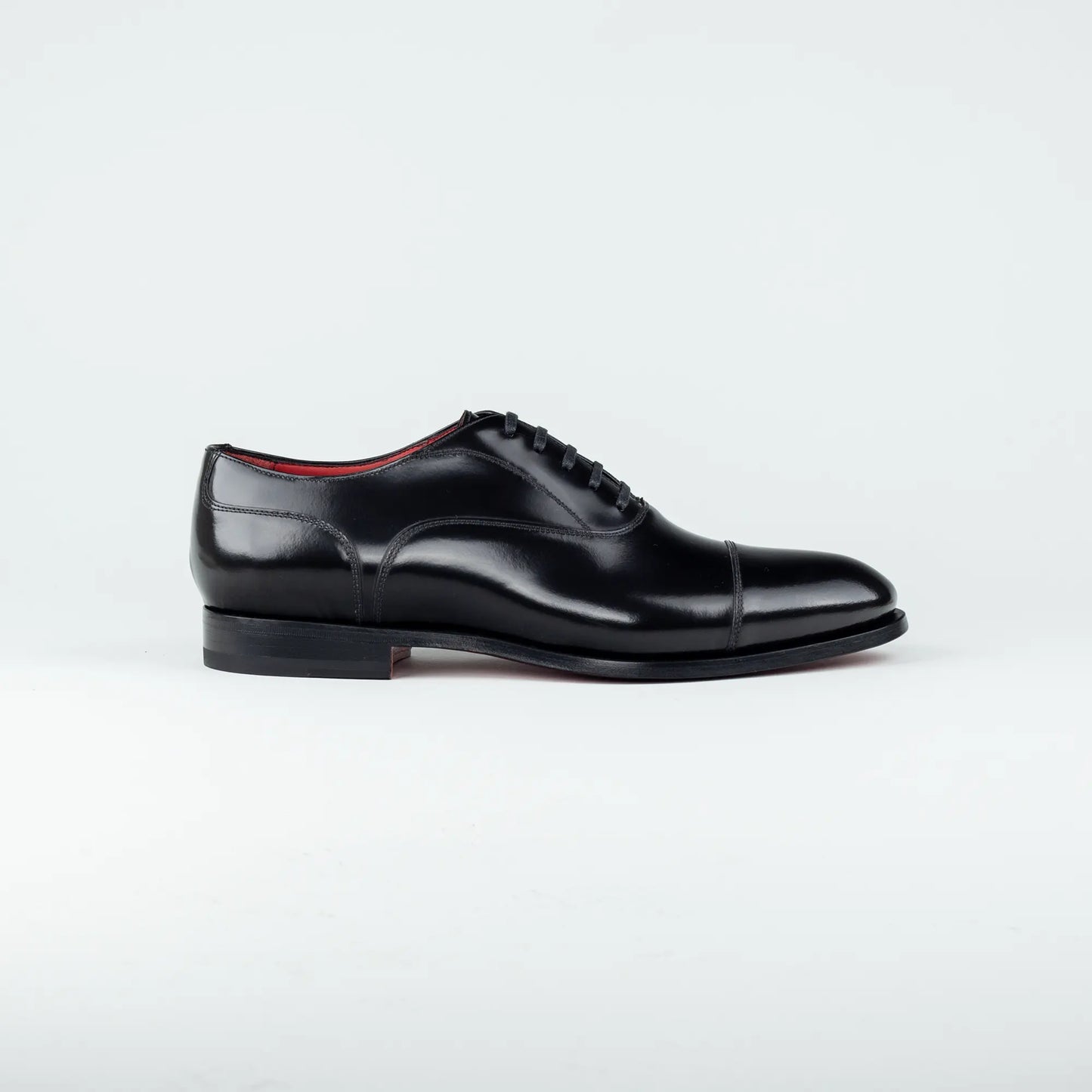 Ortigni – Oxford Captoe | Rotes Lederfutter & Ledersohle | Handmade Toskana