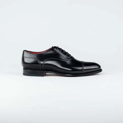 Ortigni – Oxford Captoe | Rotes Lederfutter & Ledersohle | Handmade Toskana