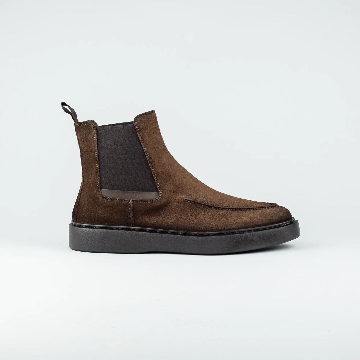 Maurizi – Chelsea Boot Ziegen Velourleder | Durchgenäht | Leichte Gummisohle | Handmade Italy