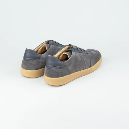 Camerlengo – Sneaker Wildleder Grau | Handmade Italy | Premium Herrenschuh