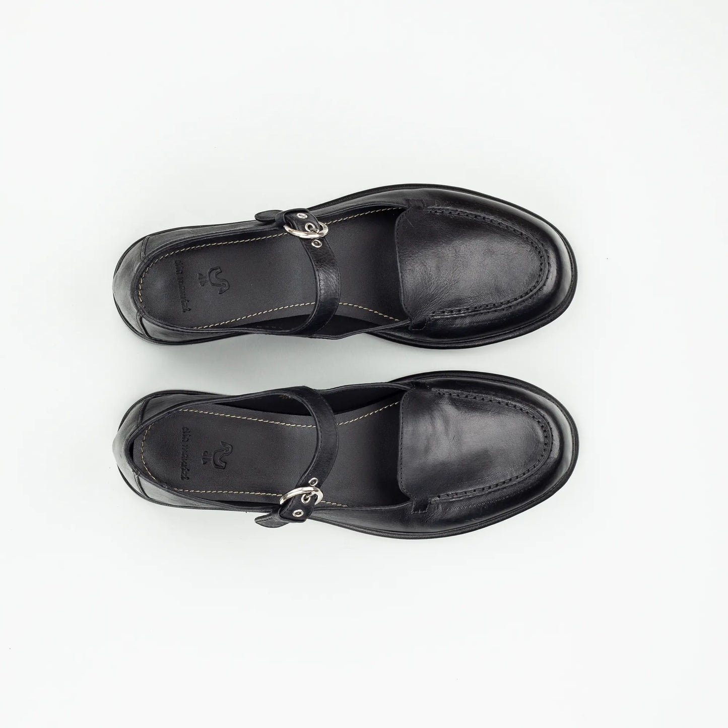 Elia Maurizi – Loafer Moccasin mit Riemchen & Schnalle | Handmade Italy | Premium Damenschuh