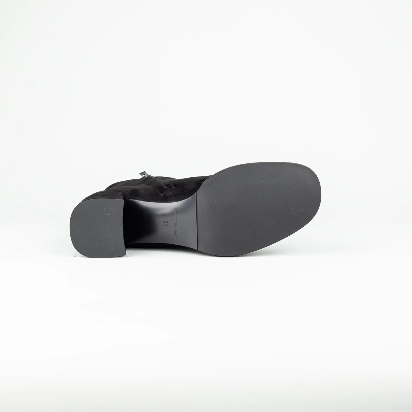 Aruci – Ankle Boot Wildleder Schwarz | Tolle Passform | Handmade Italy
